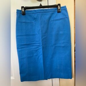 Banana Republic blue skirt size 8